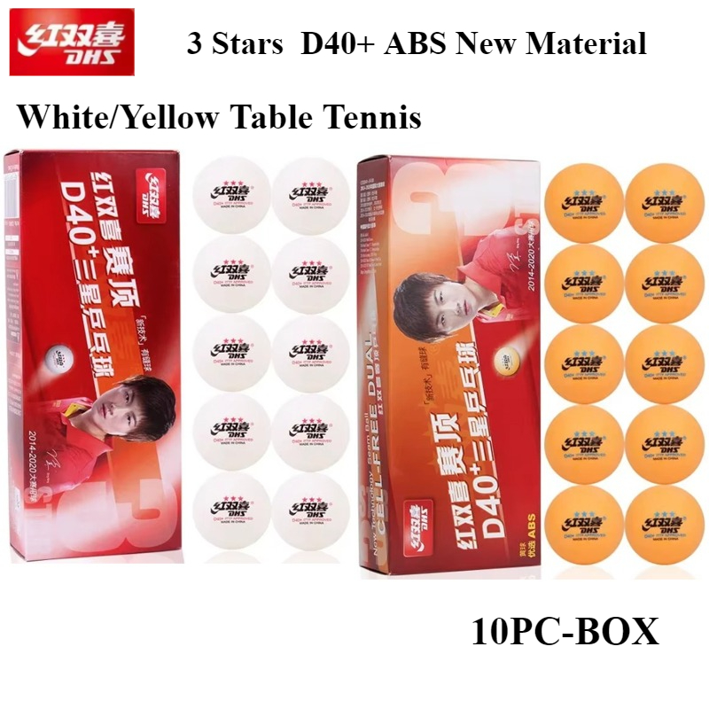 10 ピース/ボックス 3 スター DHS ピンポンボール  - Table Tennis Olympics のレビューと価格