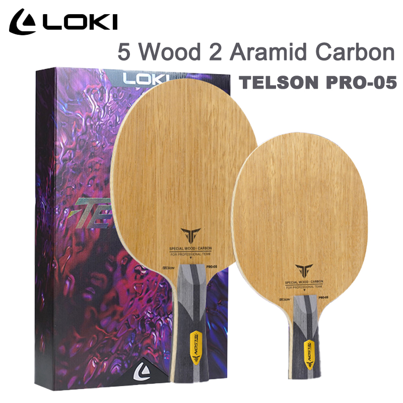 LOKI TELSON PRO-05 卓球ブレード 5 ウッ - Table Tennis Racket のレビューと価格