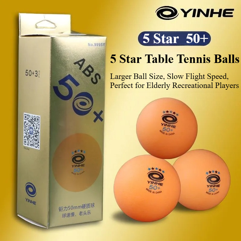 YINHE 5/6 スター 50+/55+ mm 卓球ボール - Table Tennis Olympics のレビューと価格