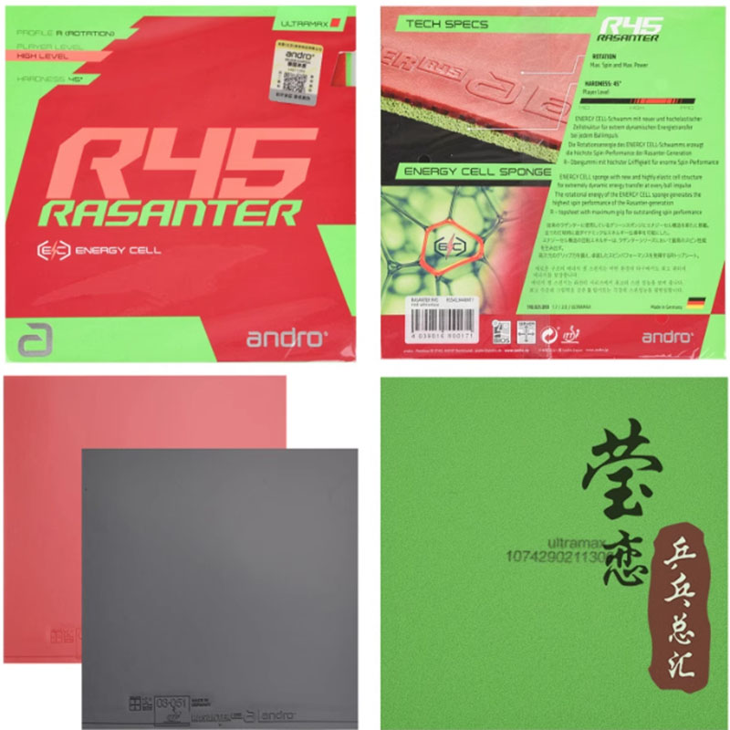 アンドロ・ラサンター R45 47 50 C45 48 卓球 - Table Tennis Racket のレビューと価格