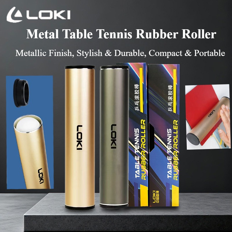 LOKI メタル卓球ラバーローラーボールコンテナプロフェッシ - Table Tennis Olympics のレビューと価格
