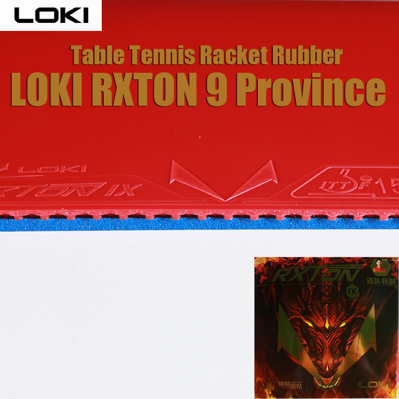 LOKI RXTON 9 卓球ラバー、内側に突起のあるタイプ - Table Tennis Loki のレビューと価格
