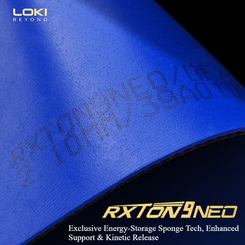 LOKI RXTON 9 NEO テーブルテニスラバーシート - Table Tennis Loki のレビューと価格